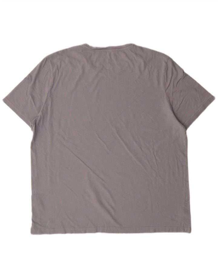 Fat Face T-Shirt Graphique Femme Top 3XL Gris Coton Moto