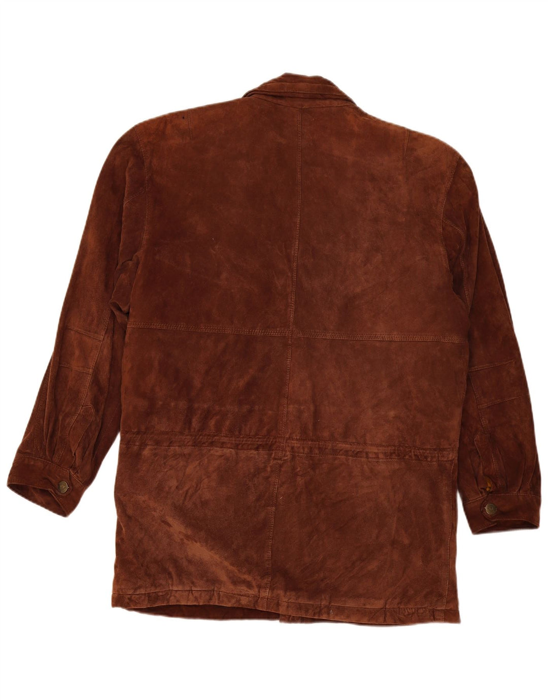 veste en daim homme vintage UK 42 XL Marron