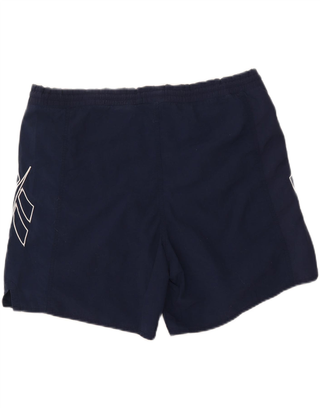 Reebok Short de Bain Graphic Homme Bleu Marine Moyen Polyester