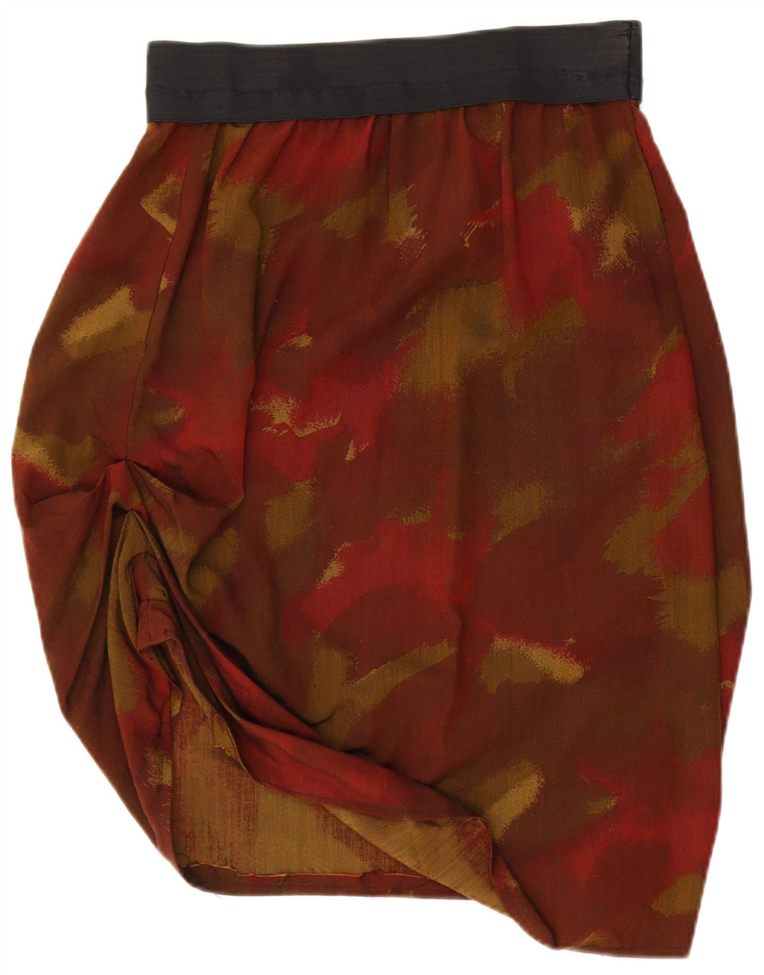 jupe bulle femme vintage W28 camouflage multicolore moyen