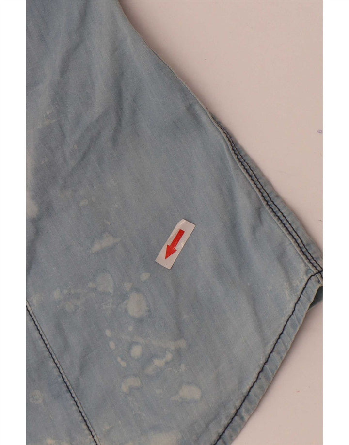 Liu Jo Chemise en jean pour femme UK 12 Bleu moyen