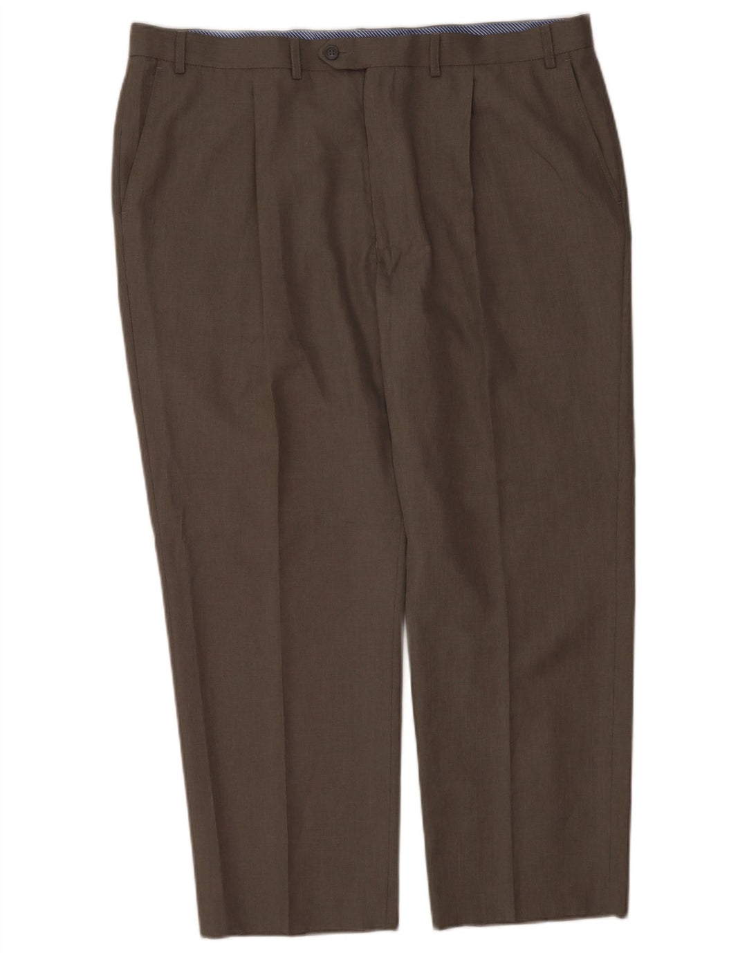 Marks & Spencer Pantalon de costume ajusté pour homme W42 L29 Gris