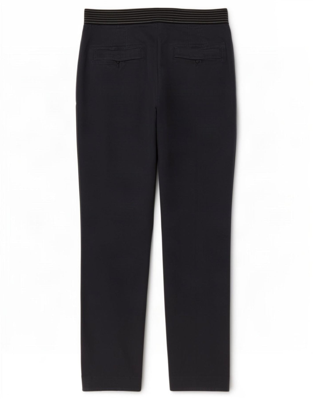 Pantalon Chino Droit Femme Zara Moyen W28 L27 Bleu Marine