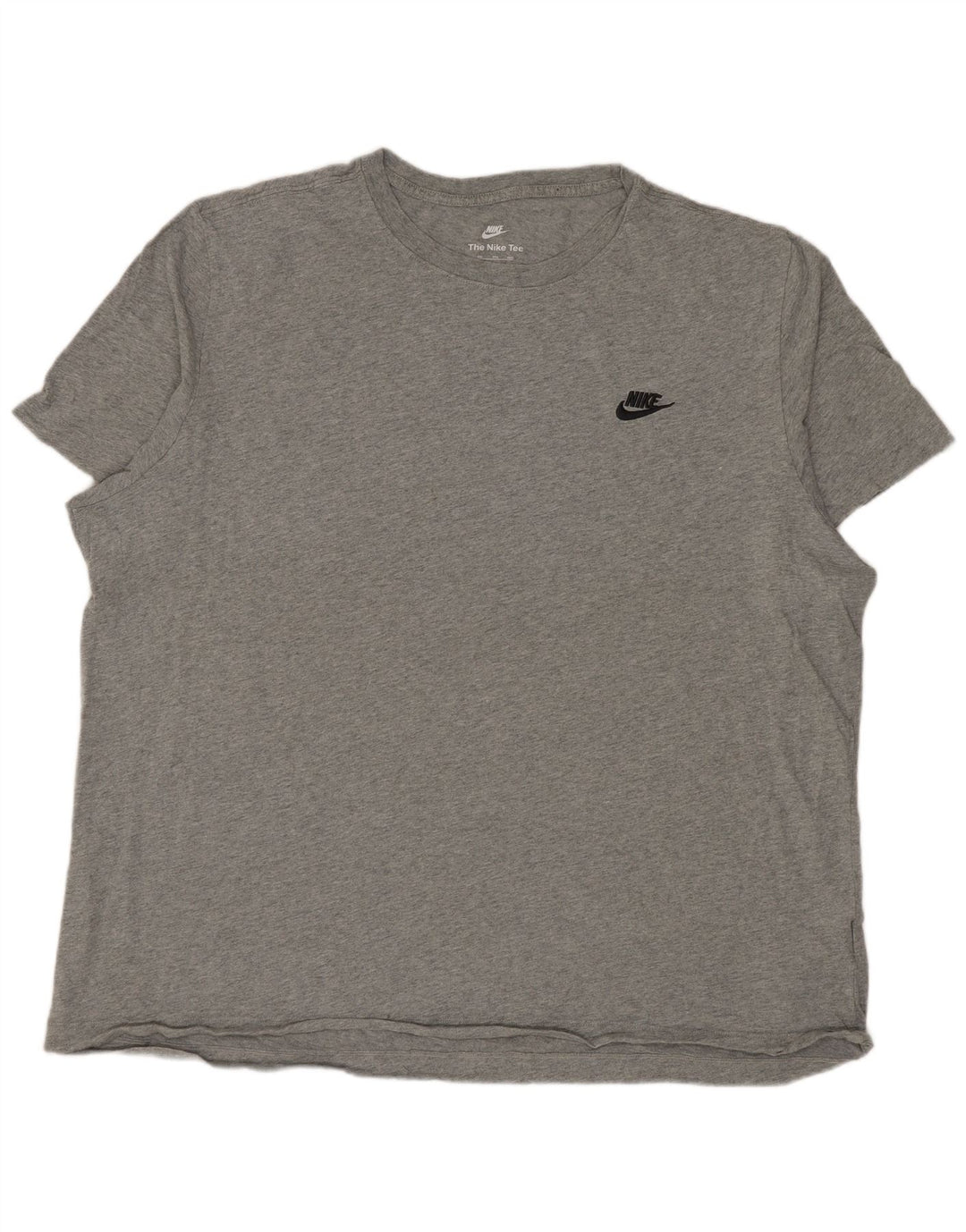 NIKE T-Shirt Homme Top 2XL Gris Moucheté Coton