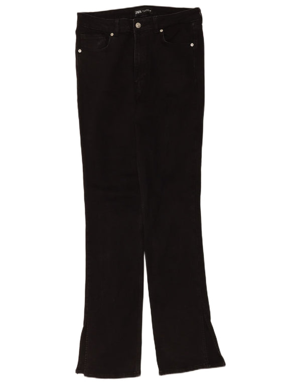 Zara Jean Bootcut Femme EU 42 Large W32 L33 Noir