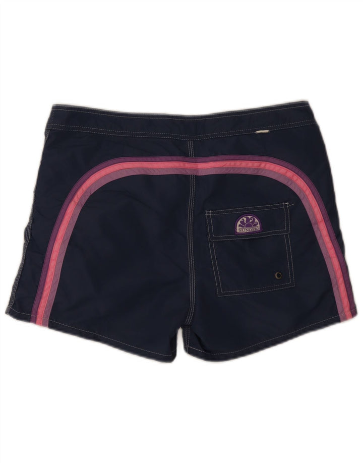 Sundek Short de Bain Homme Nylon Bleu Marine Moyen
