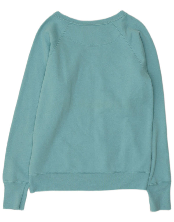 Champion Sweat-shirt graphique pour femme UK 10 Petit Bleu Polyester