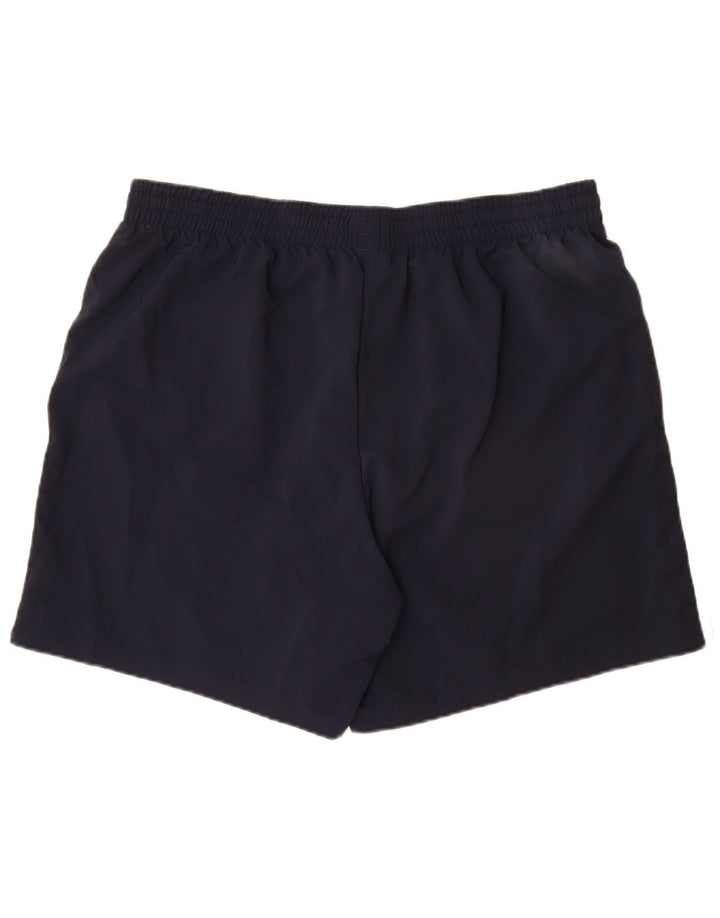 Adidas Short de sport pour homme 2XL Bleu marine Polyester