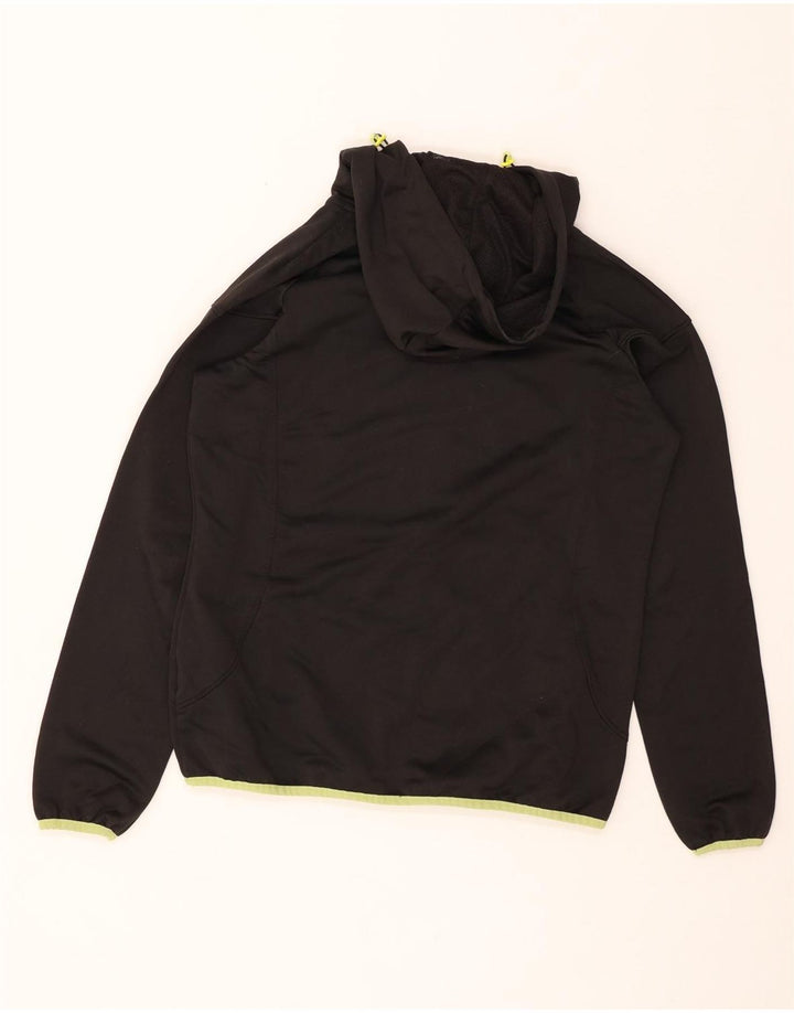 PUMA Pull à capuche zippé pour femme UK 44 Noir moyen