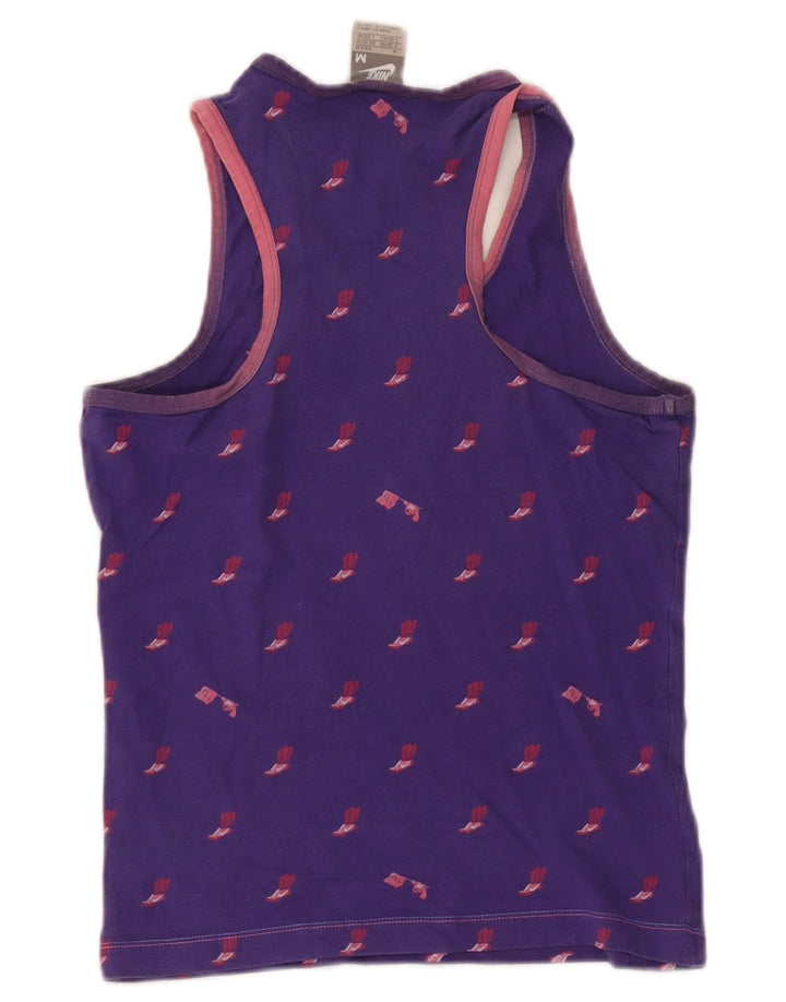 Nike Débardeur graphique pour femme UK 10/12 Violet moyen