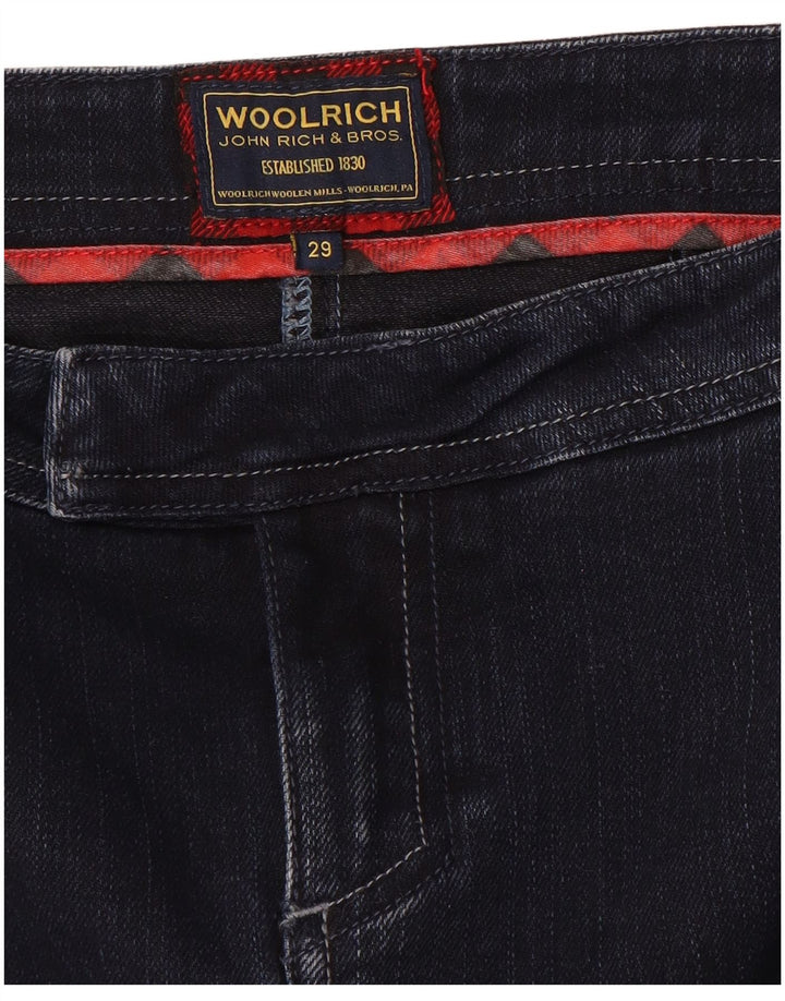 Woolrich Femme Jupe En Jean W29 Bleu Marine Moyen