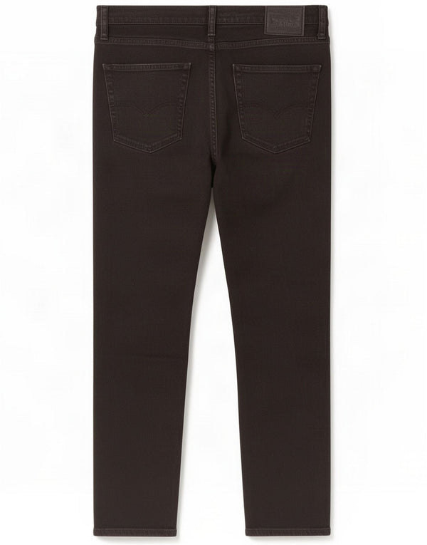 Levi's Mens 502 Tapered Jeans W32 L30 Noir Coton