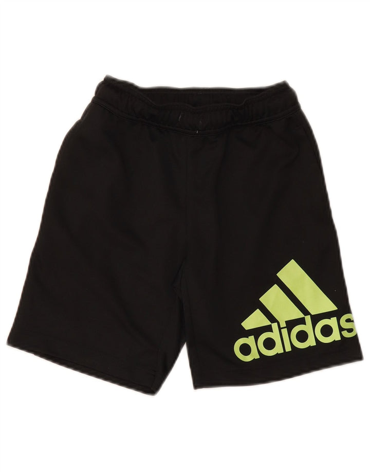 ADIDAS Short de sport graphique pour garçon 7-8 ans Noir