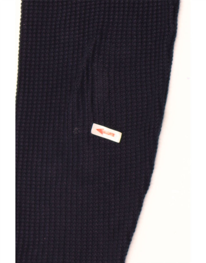 Zara Pull à col rond pour homme en coton bleu marine Taille L