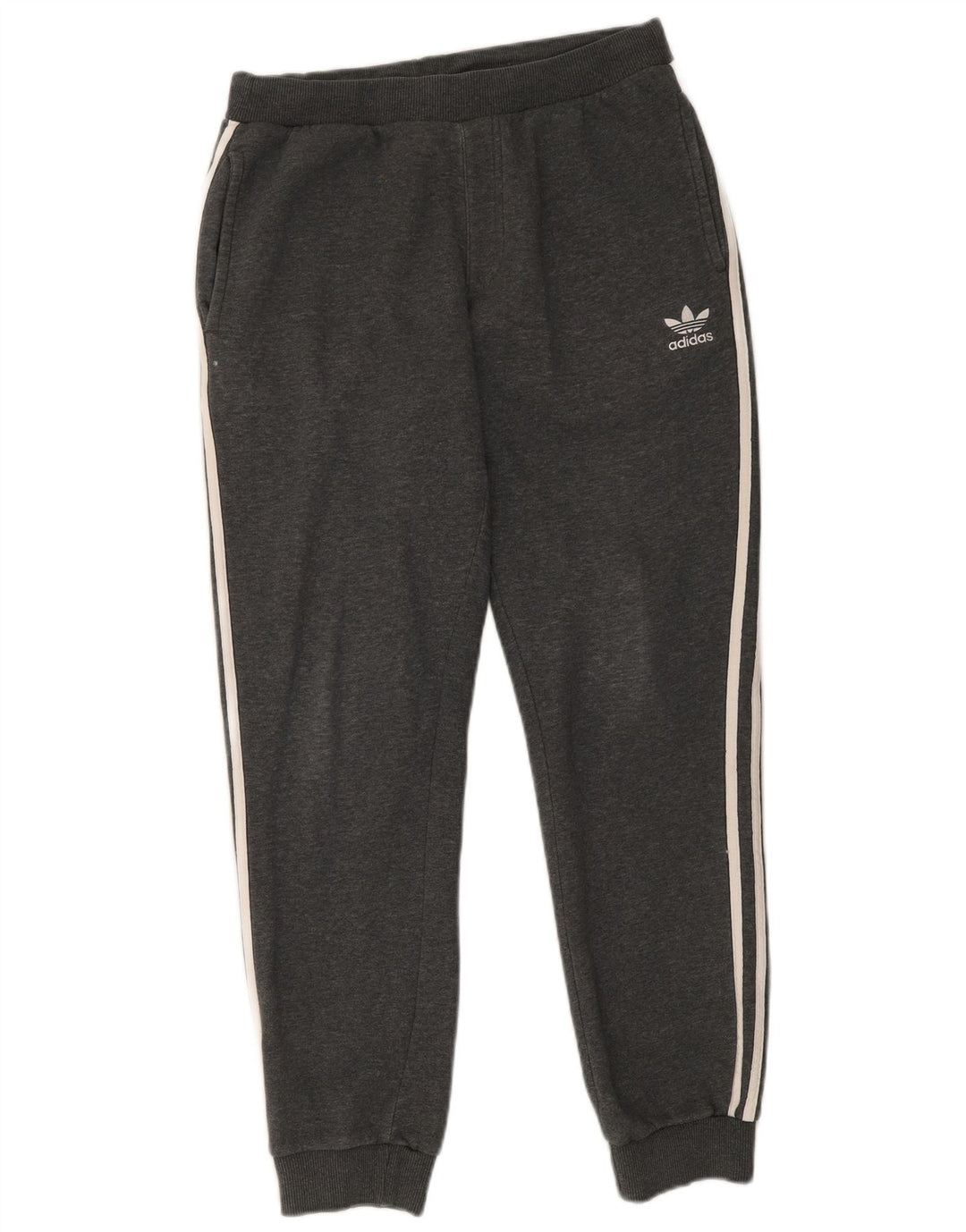 Adidas Pantalon de survêtement pour homme en coton gris moyen
