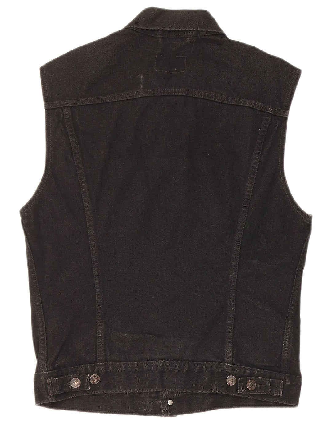 Levi's Gilet Denim Homme UK 38 Coton Noir Moyen