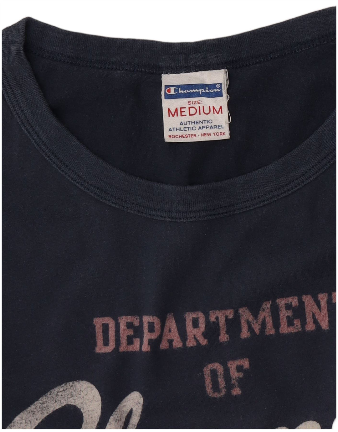 Champion Haut à Manches Longues Rochester Graphic Homme Bleu Marine Moyen