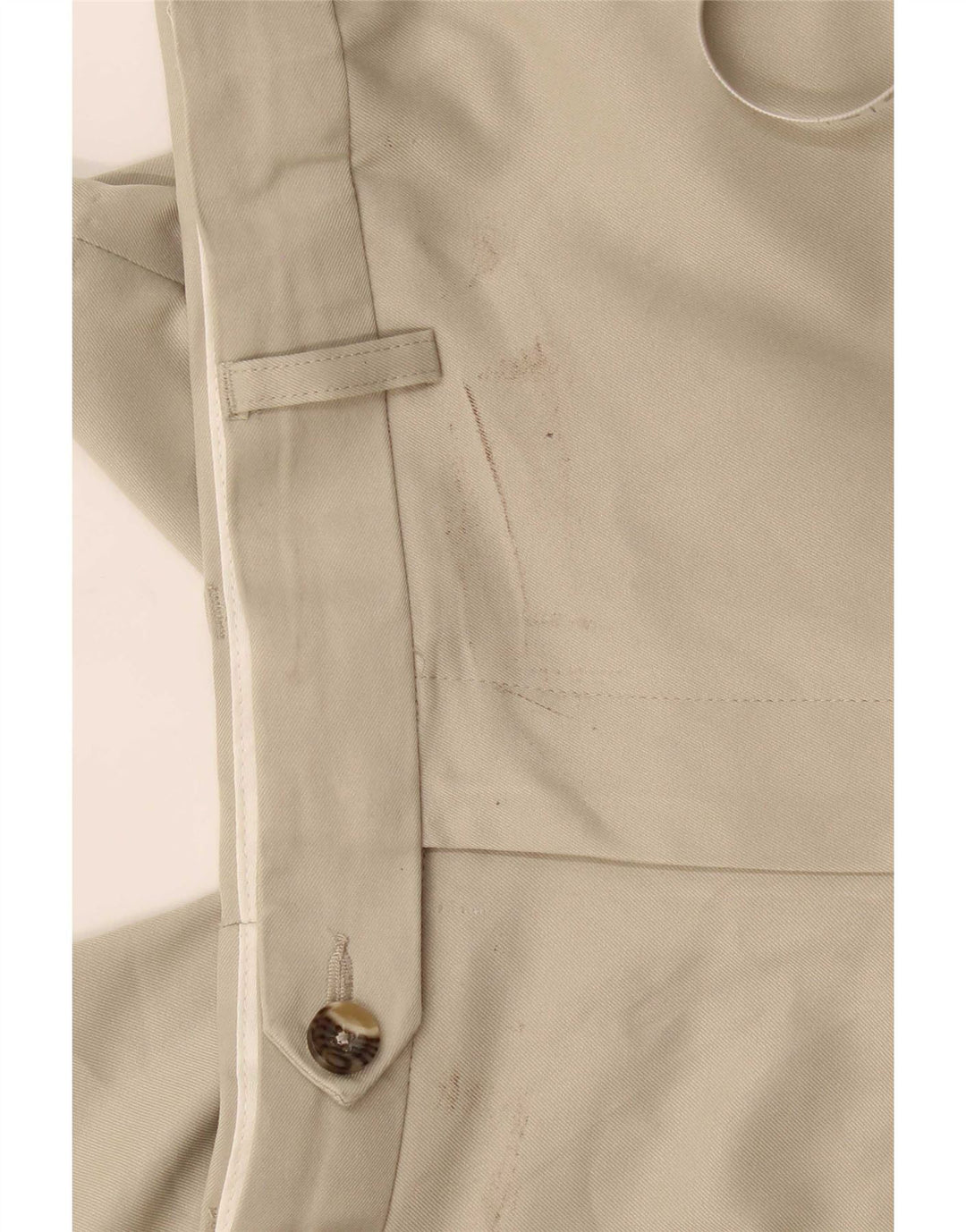 Marks & Spencer Pantalon de costume coupe classique pour homme W36 L29 Beige Polyester