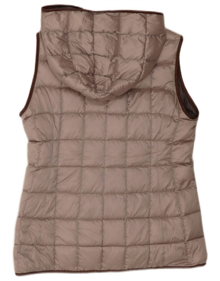 Fay Gilet rembourré pour femme UK 16 Large Beige Polyester
