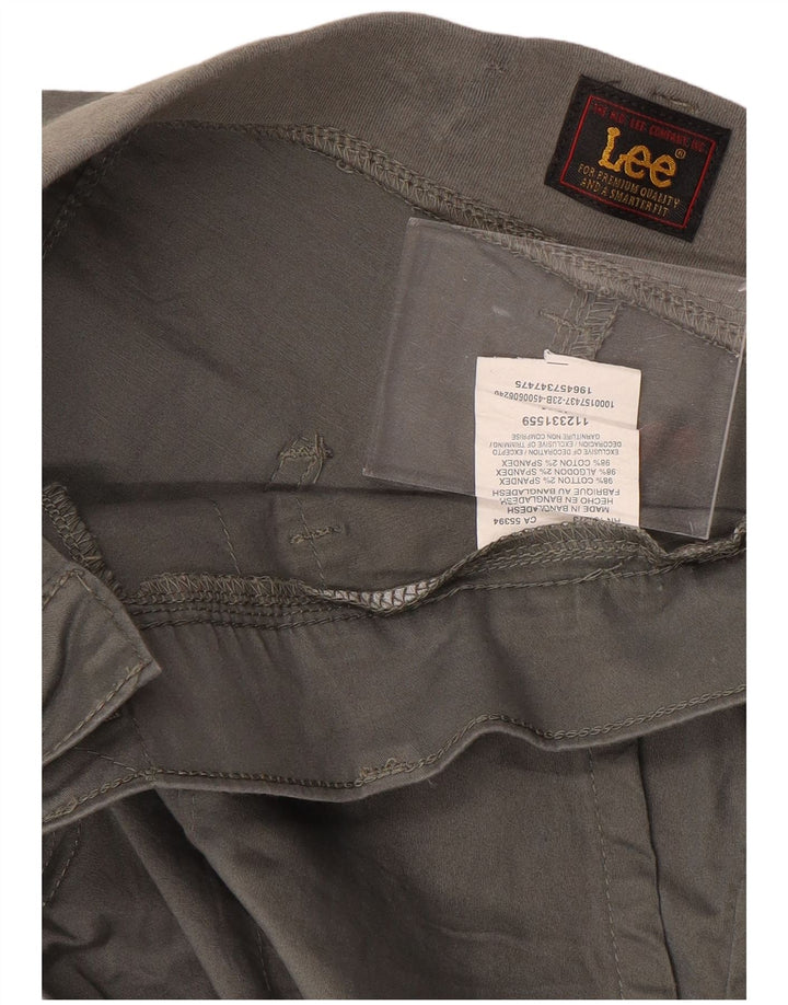 LEE Short Chino Femme Large W34 Kaki Coton