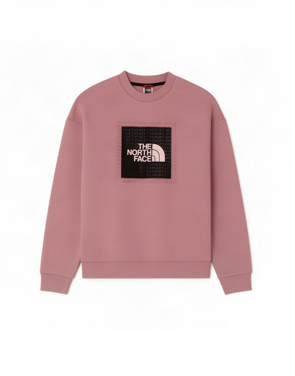 The North Face Sweat-shirt surdimensionné graphique pour femme UK 10 Petit Rose