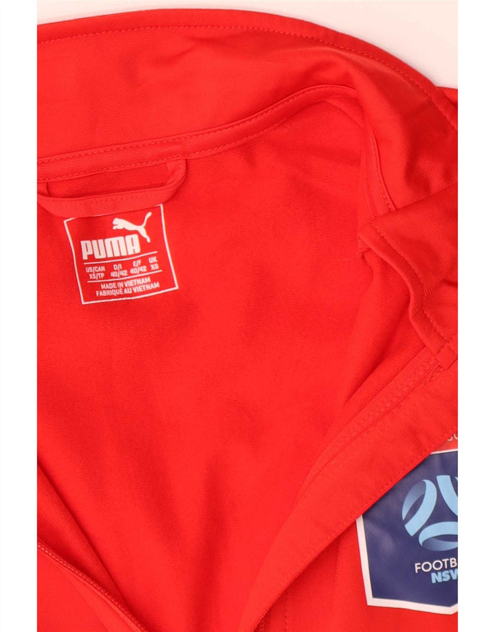 Puma Veste de survêtement pour homme XS Rouge