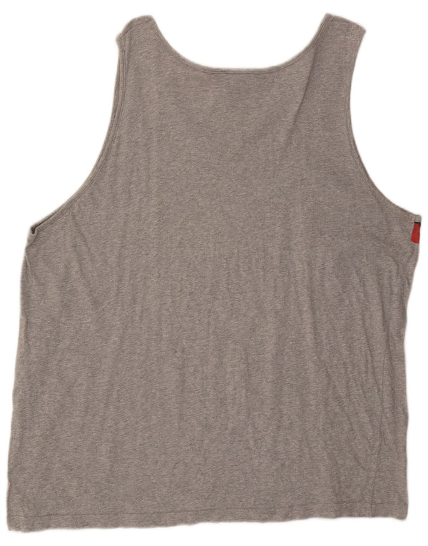 ADIDAS Débardeur graphique pour hommes 2XL Gris Colorblock