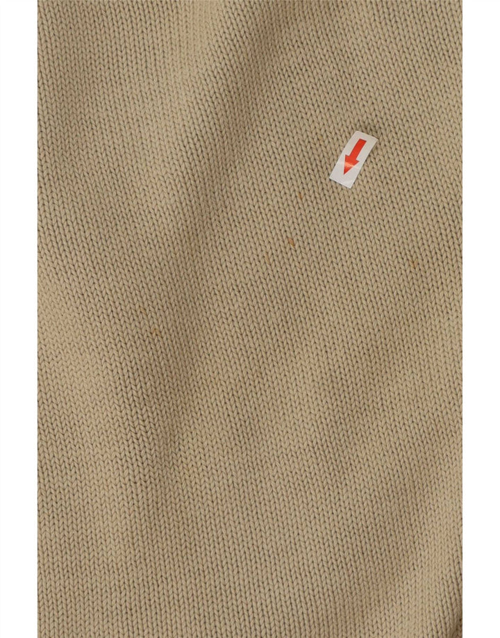 Murphy & Nye Pull à col roulé Sailmakers pour homme en coton beige moyen