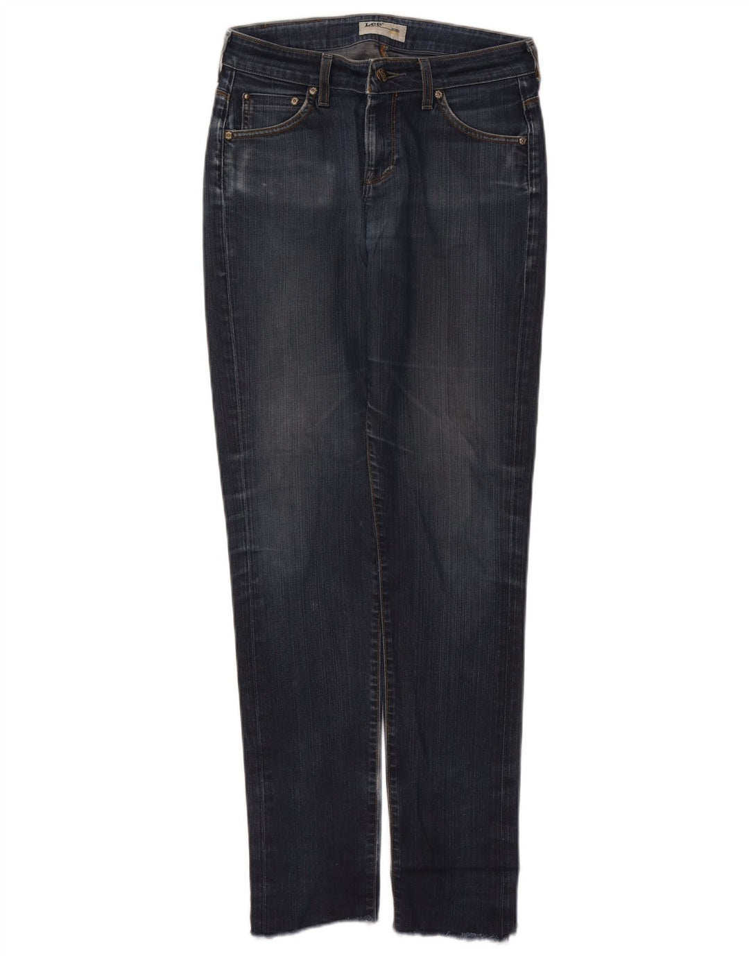 Lee Jean Slim Femme W28 L31 Bleu Marine Coton