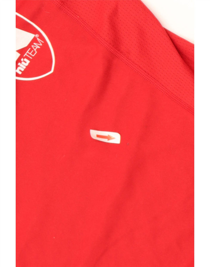 Nike Débardeur graphique pour femme UK 10 Petit Rouge Colorblock Polyester