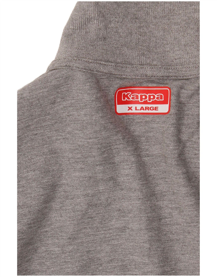 Kappa Polo Homme XL Gris