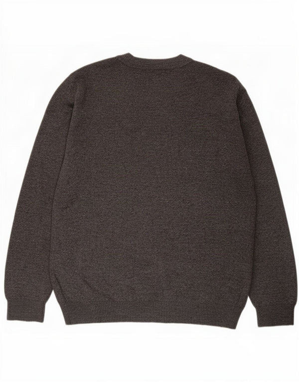 Marlboro Classics Pull à col rond pour homme 2XL Gris Laine