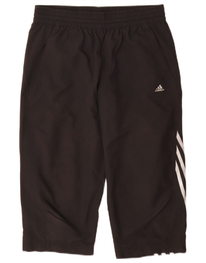 Adidas Pantalon de Survêtement Climacool Capri Garçon 15-16 ans Noir Polyester