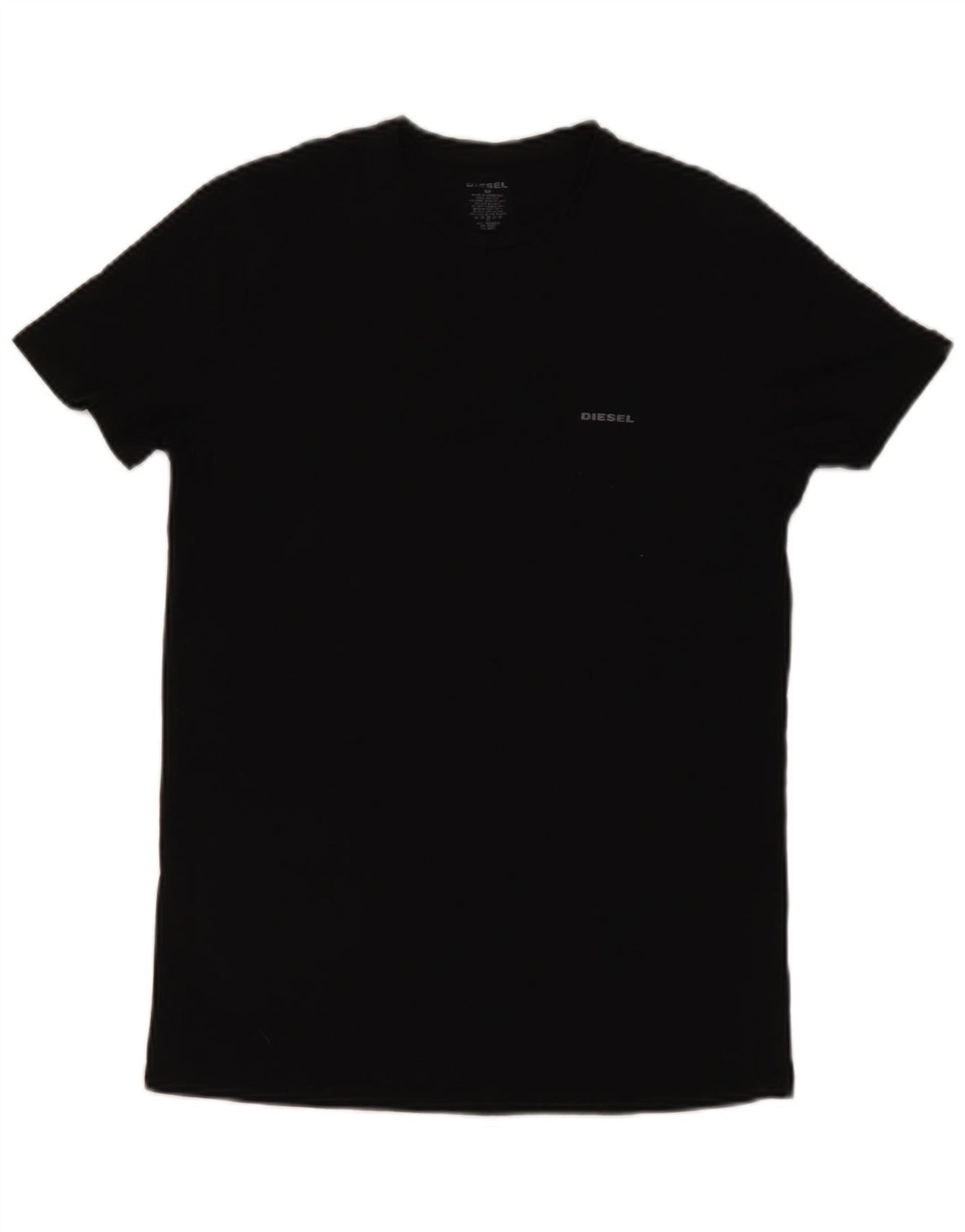Diesel T-Shirt Homme Noir Moyen Coton