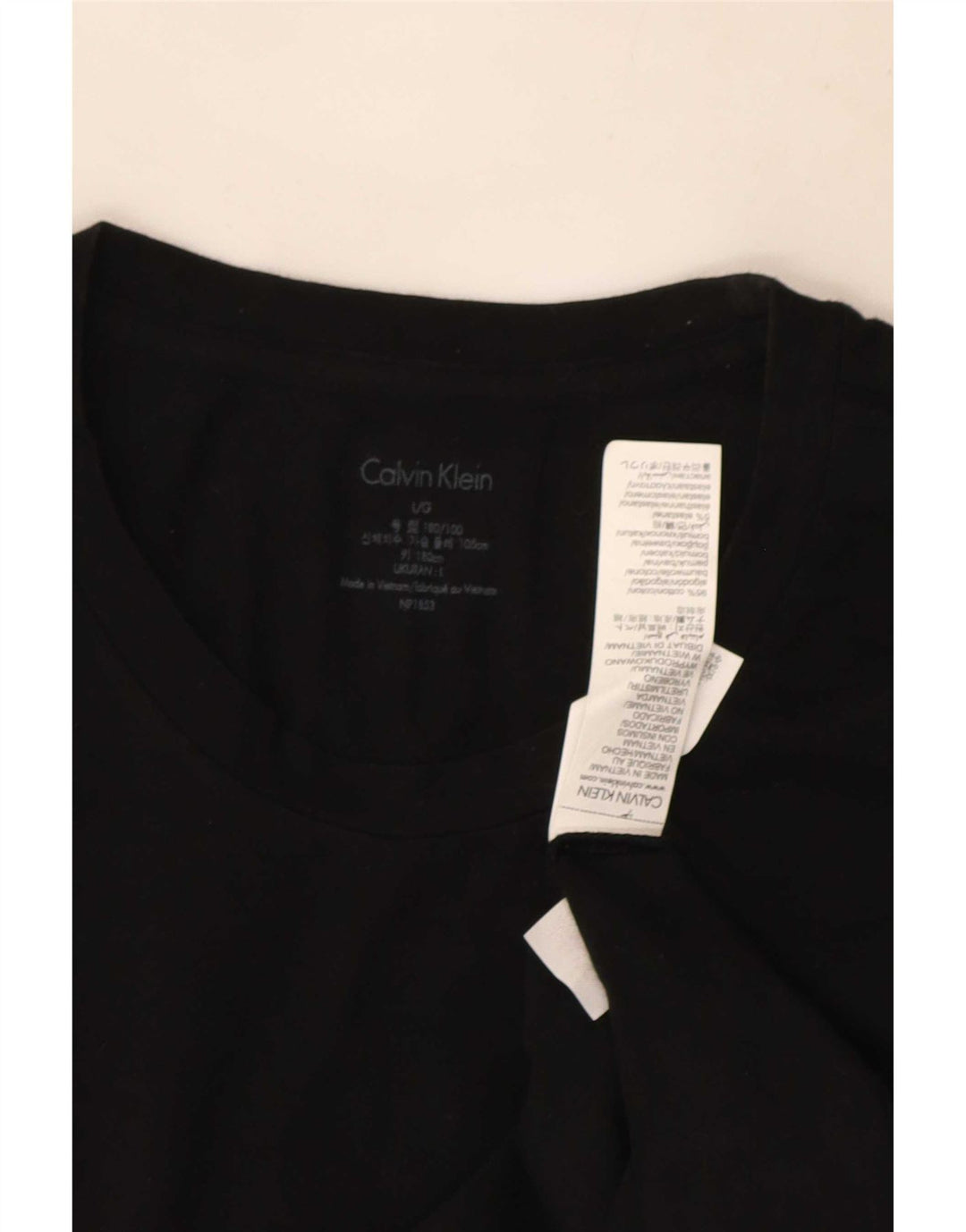 Calvin Klein T-Shirt Homme Grand Noir Coton