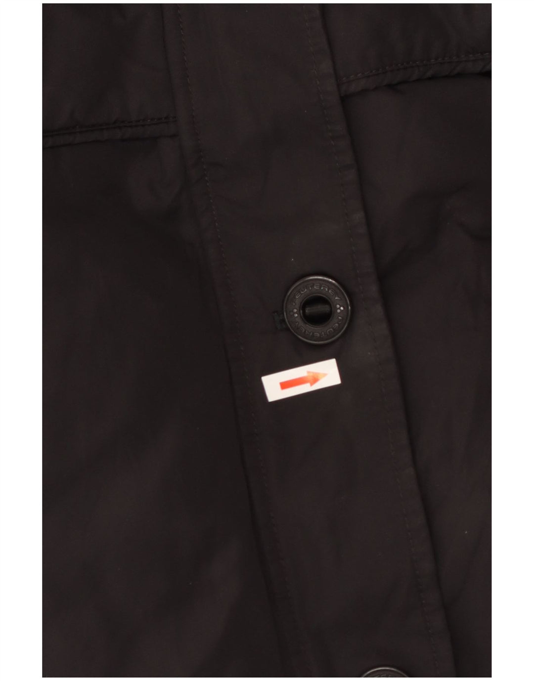 PEUTEREY Manteau Rembourré IT 40 Petit Noir Polyamide Femme