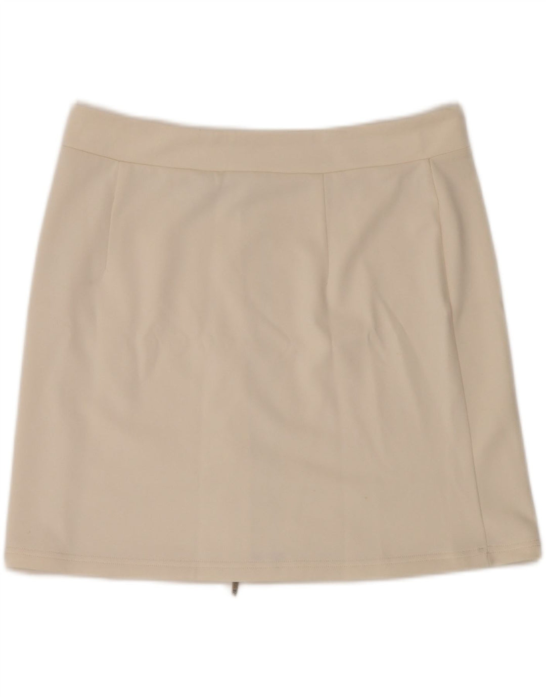 Fila Femme Mini Jupe XL W36 Blanc Cassé Polyester