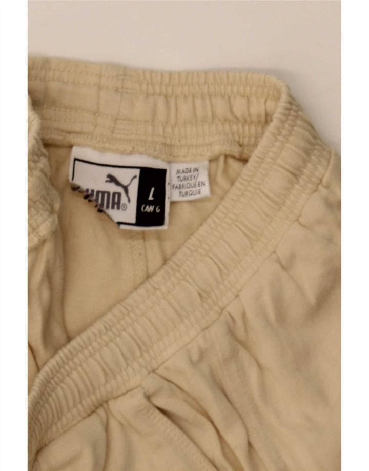 Puma Short de sport homme grand beige