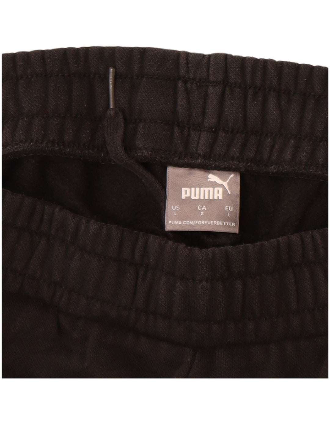 Puma Pantalon de survêtement pour homme Large Noir Coton