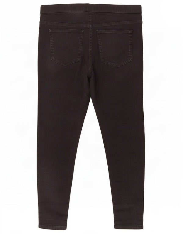 Marks & Spencer Jean court jegging pour femme UK 16 Large W34 L24 Coton noir