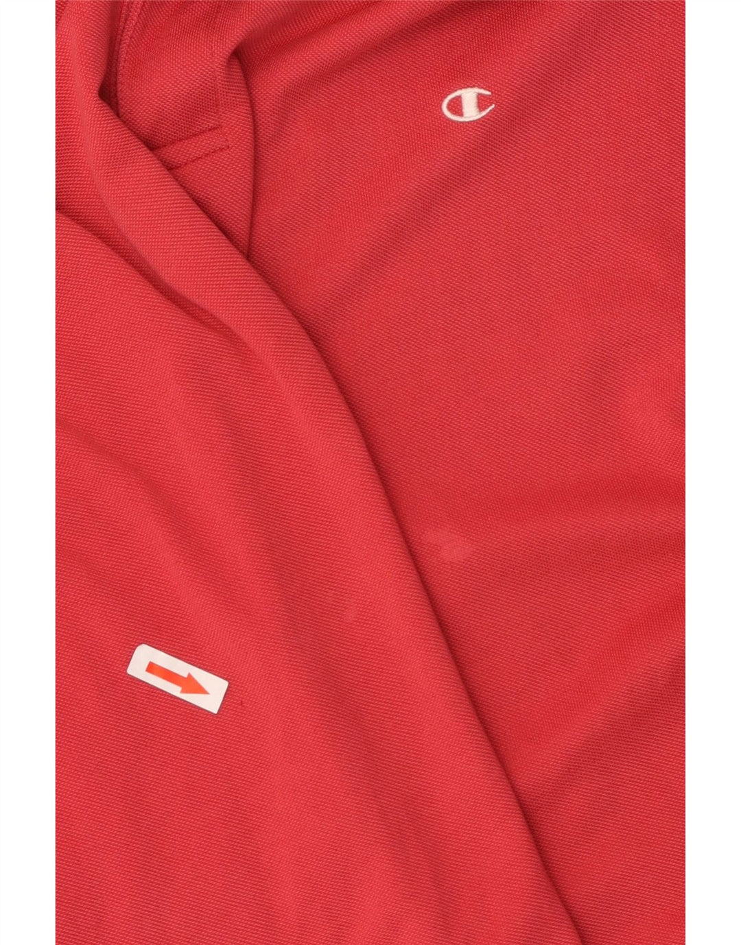 CHAMPION Polo Easy Fit Homme Rouge Taille L