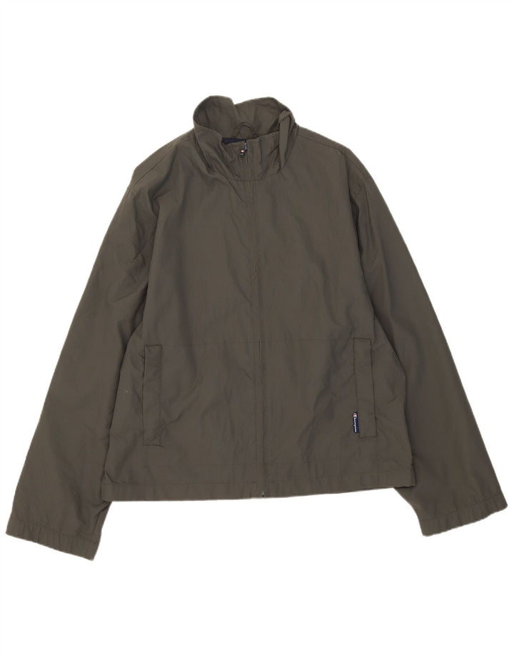 Champion Veste de pluie pour homme UK 38 Medium Kaki Polyamide
