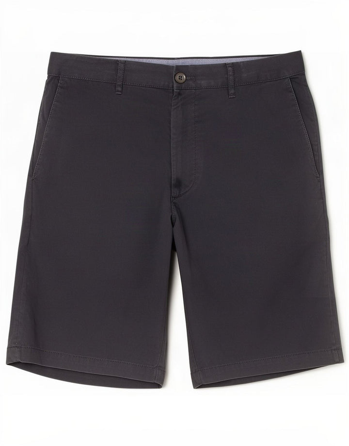 Marks & Spencer Short Chino Homme W32 Bleu Marine Moyen Coton