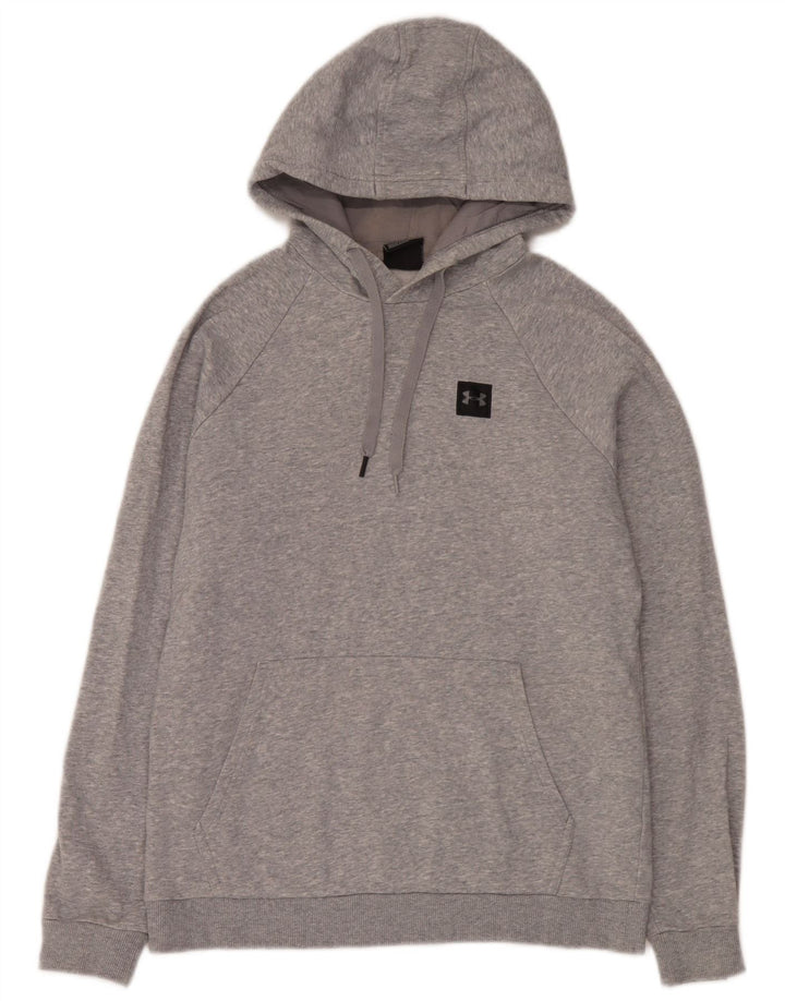 Under Armour Pull à Capuche Homme Gris Moyen Moucheté Coton