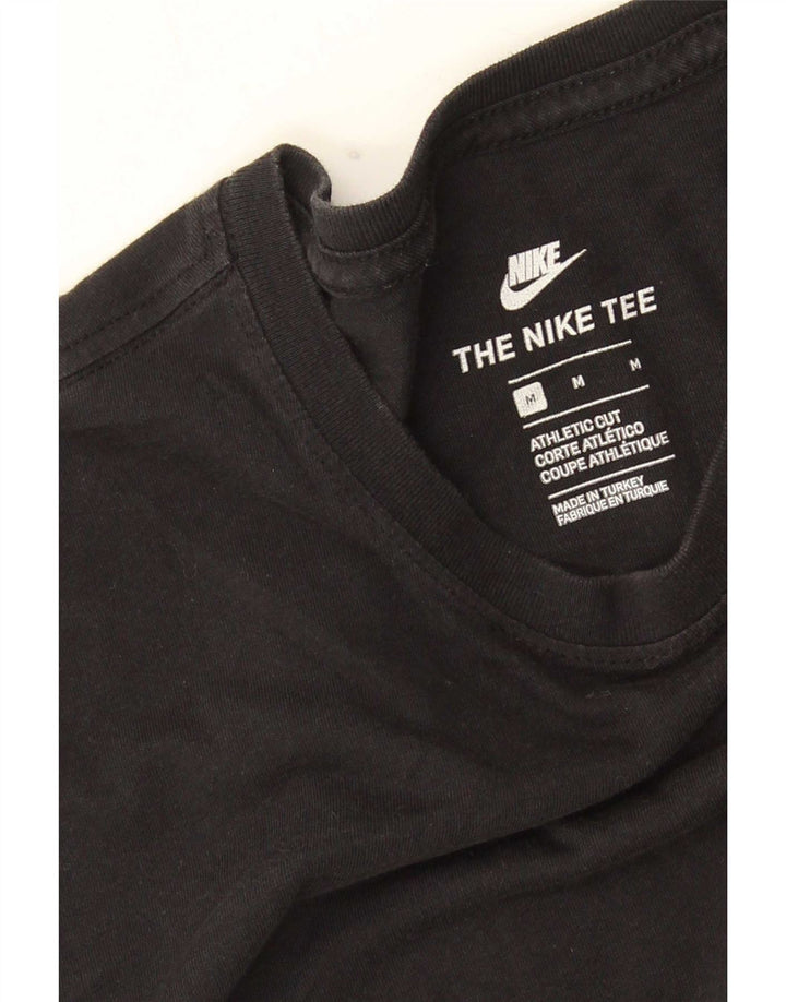 Nike T-shirt coupe athlétique pour homme Noir moyen