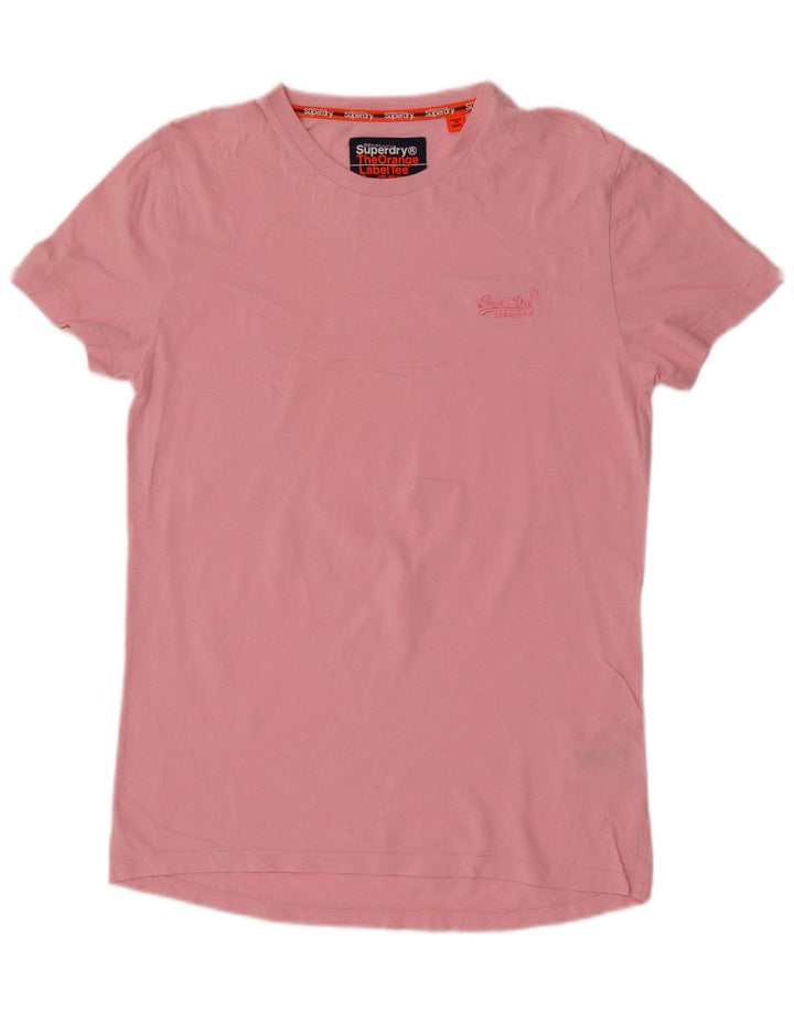 Superdry T-Shirt Homme Petit Rose