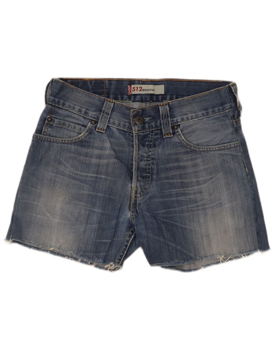 Levi's Short en Jean 512 W30 Homme Bleu Moyen