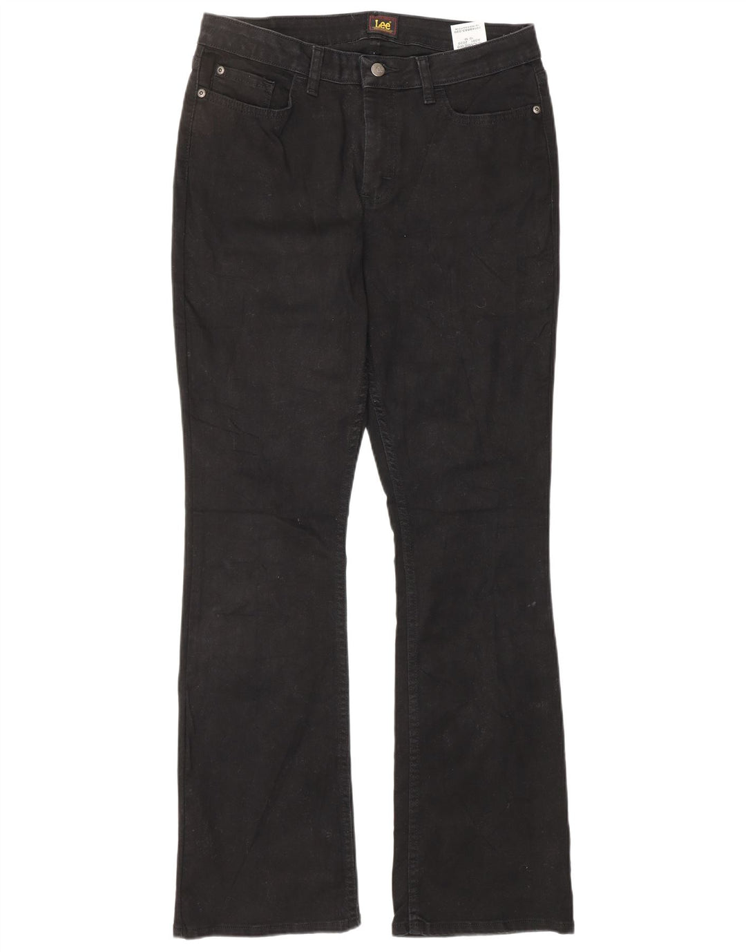 LEE Jean Bootcut Femme US 10 Large W32 L32 Coton Noir