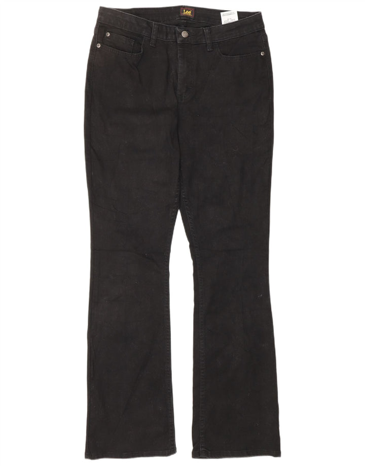 LEE Jean Bootcut Femme US 10 Large W32 L32 Coton Noir