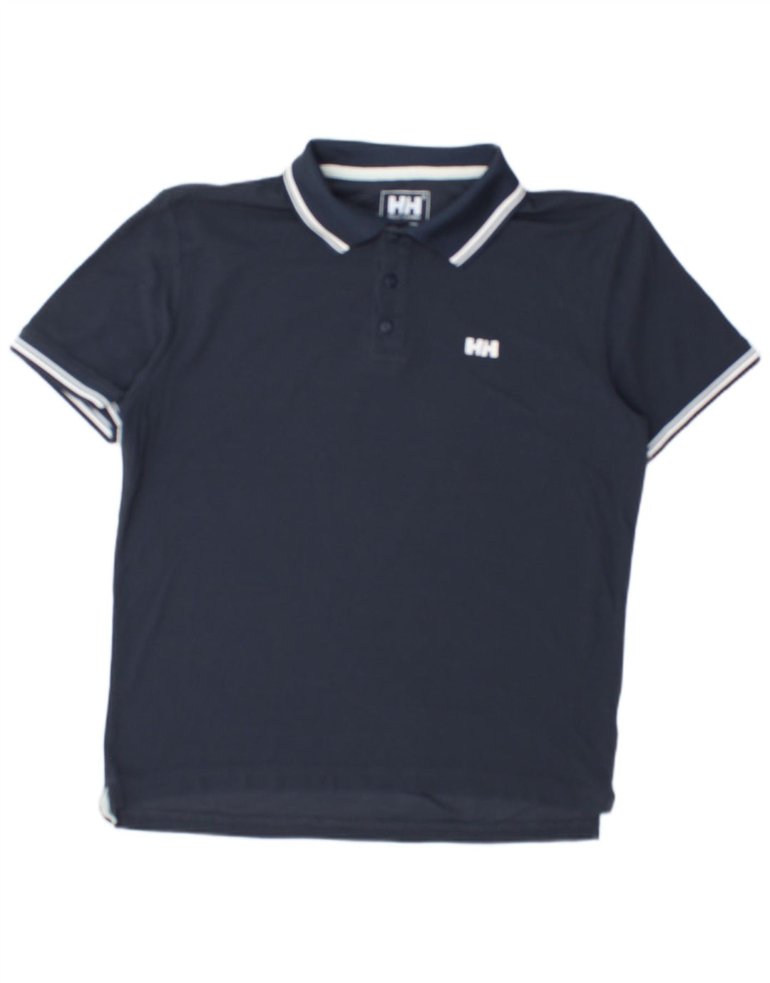 HELLY HANSEN Polo Homme Large Bleu Marine Rayé